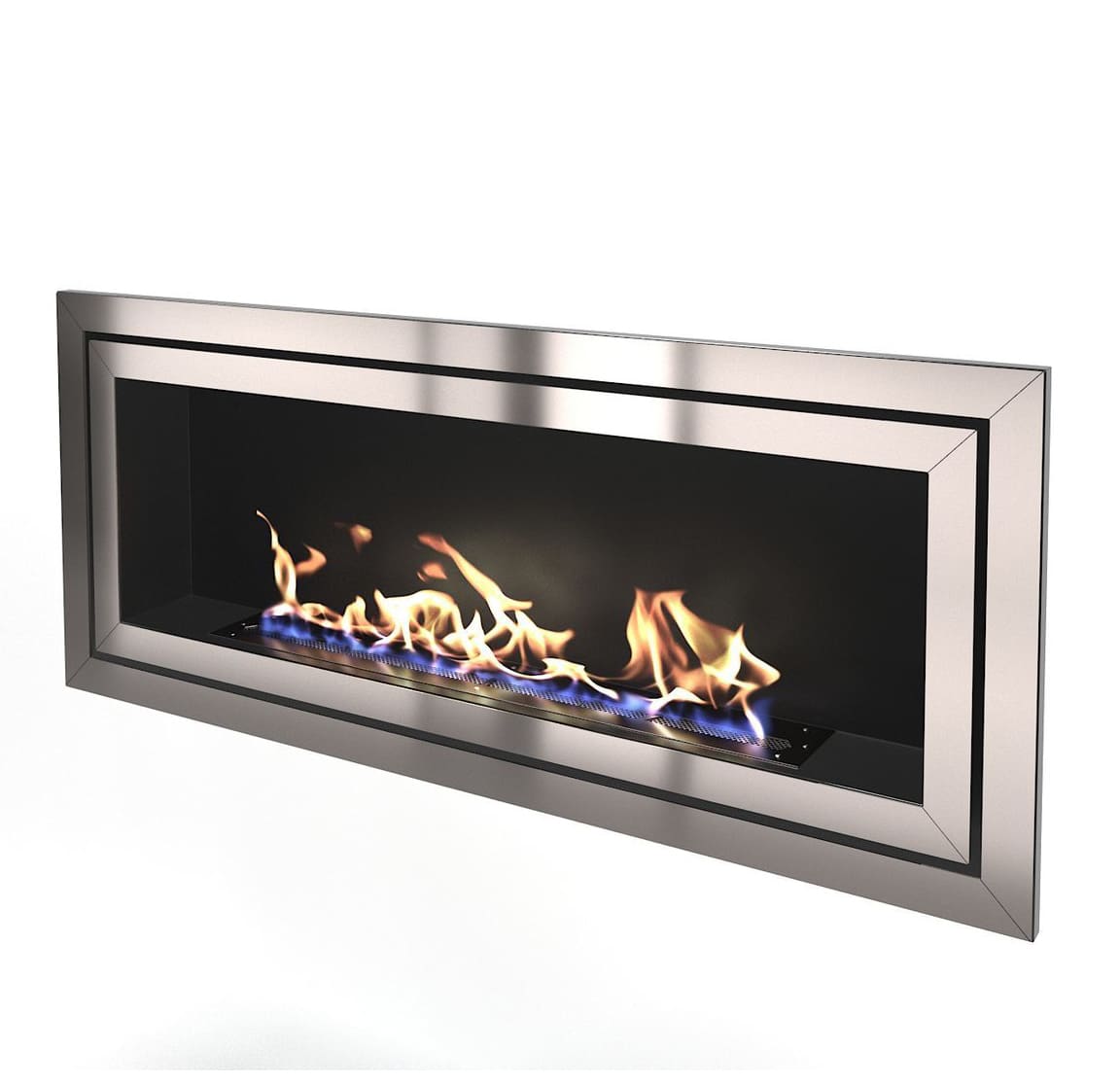 Биокамин "Русский огонь" Стенли 1100V встраиваемый с декоративным стеклом (стемалитом) по цене 45 650 руб.