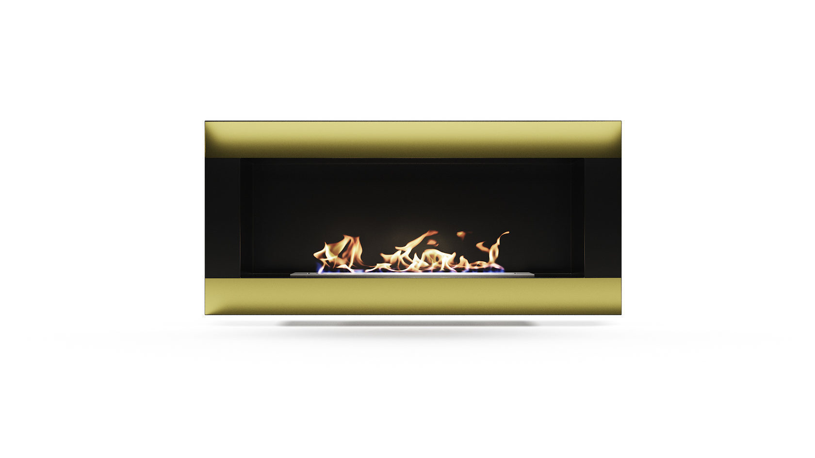 Биокамин "Русский огонь" Голд 1200V встраиваемый с декоративным стеклом (стемалитом) по цене 49 650 руб.