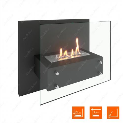 Биокамин SteelHeat LINKOR 600 стекло