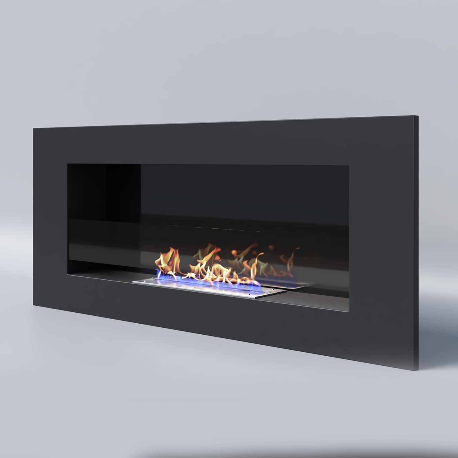 Биокамин "Русский огонь" Лайт 1200V встраиваемый с защитным и декоративным стеклом по цене 33 100 руб.