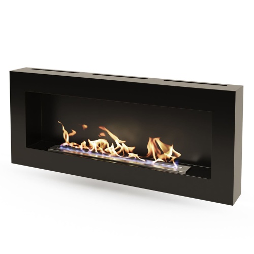 Биокамин "Русский огонь" Лофт 1100N настенный с защитным и декоративным стеклом