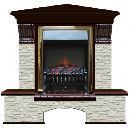 Бостон К Грот однотонный угловой (дуб)+Fobos Brass