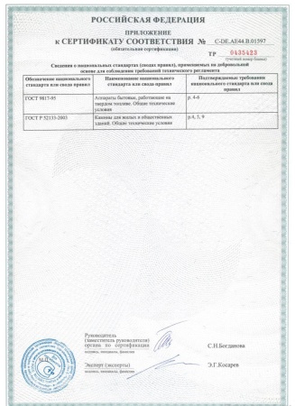 
Газовая топка Vero Design GA 4 H3