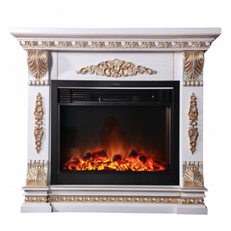 Милетта (белый с патиной)+Jupiter Black