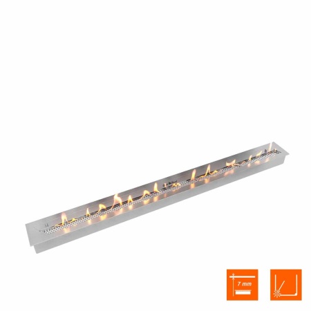 Биокамин SteelHeat WALL GRAND 1800 черный, стекло по цене 78 120 руб.